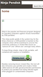 Mobile Screenshot of ninjapendisk.com